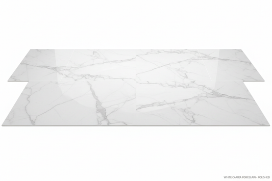 Tile - White Carrara