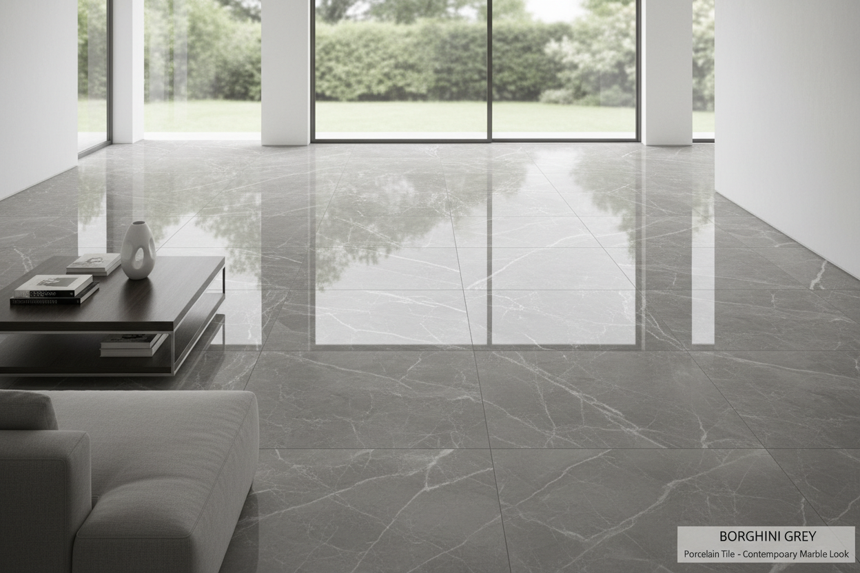 Tile - Borghini Grey